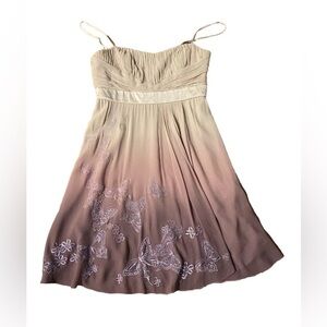 Karen Millen England ombre butterfly dress